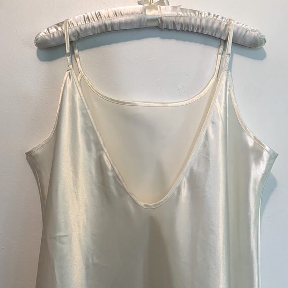 Vintage Intimates Satin Cami Nightie Ivory - Picture 5 of 8